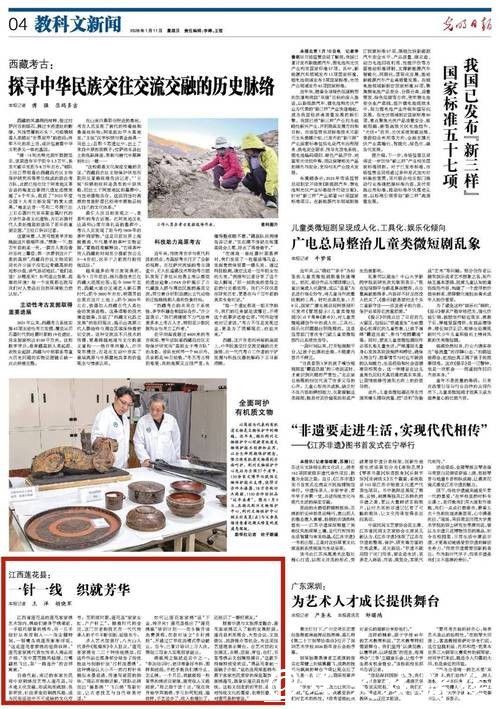 江西莲花县:一针一线 织就芳华 江西莲花县:一针一线 织就芳华